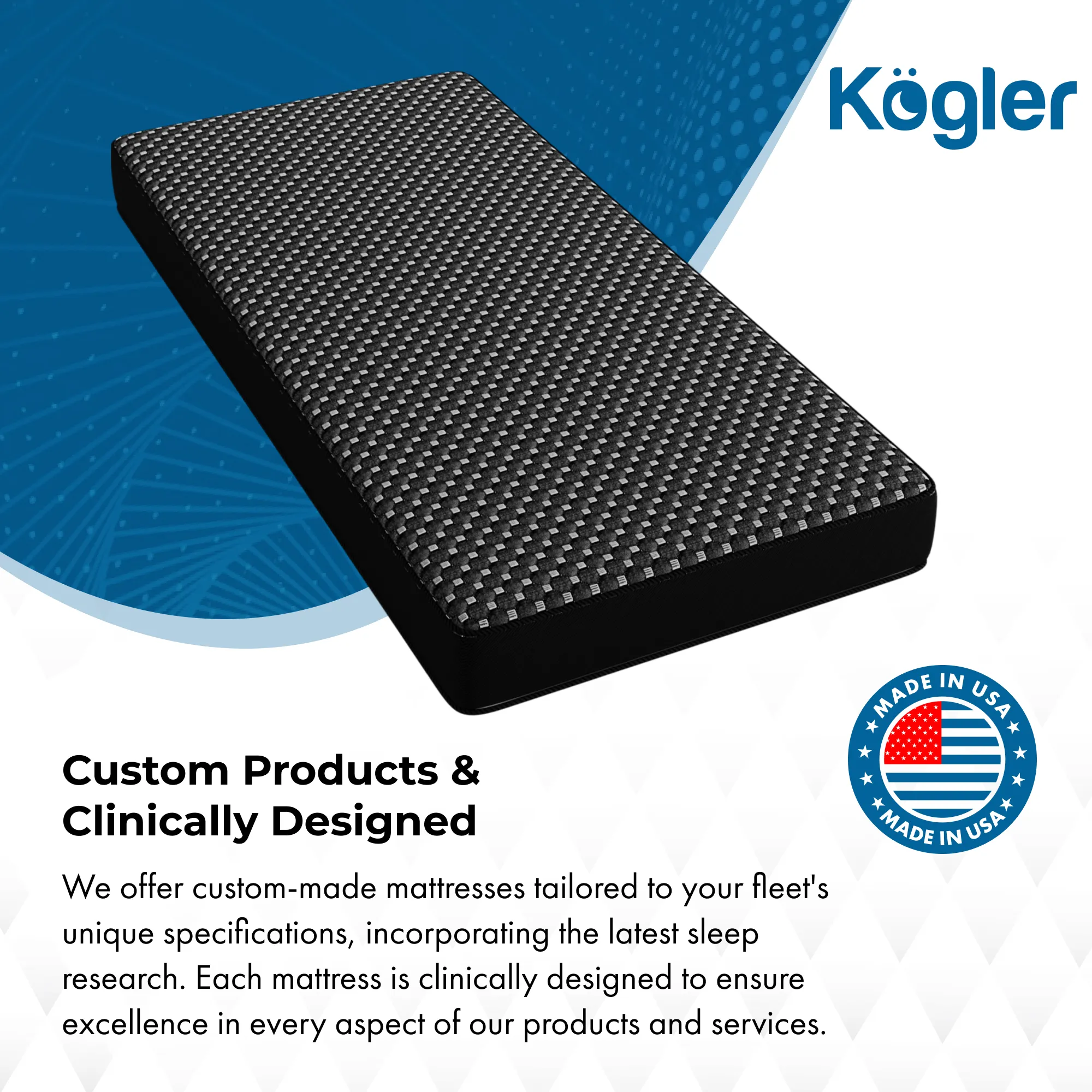 Plush Comfort Foam Mattress - Gray - Image 2