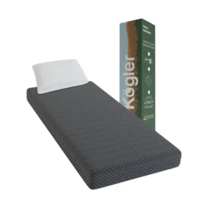 RV Plush Comfort Foam Mattress - Gray